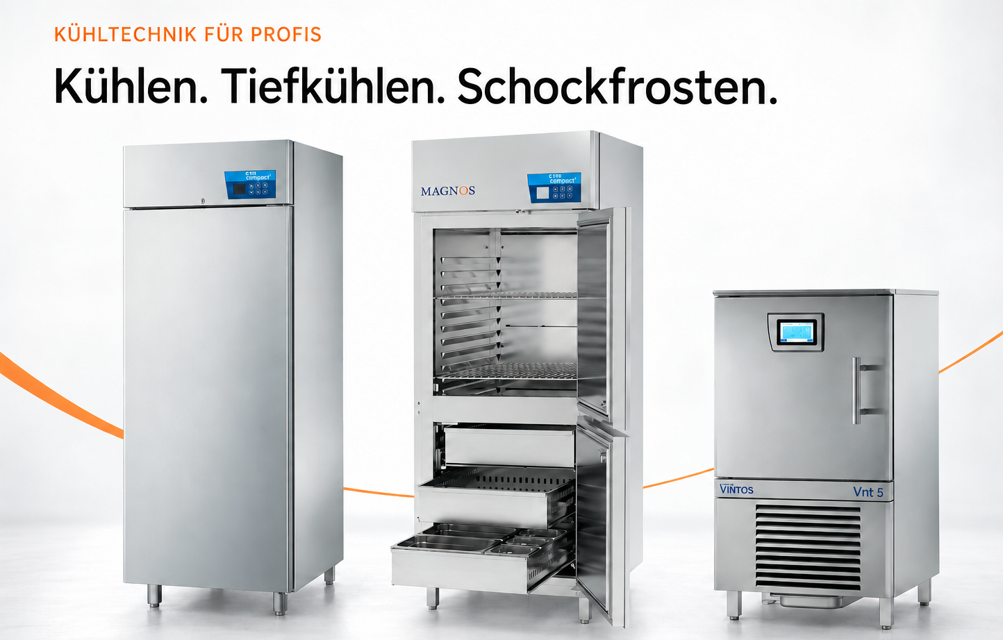 Kühlen, Tiefkühlen und Schockfrosten